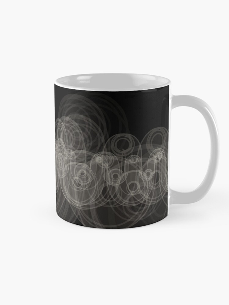 Thumbnail 3 of 6, Coffee Mug, Looping Ripples designed and sold by holstege.