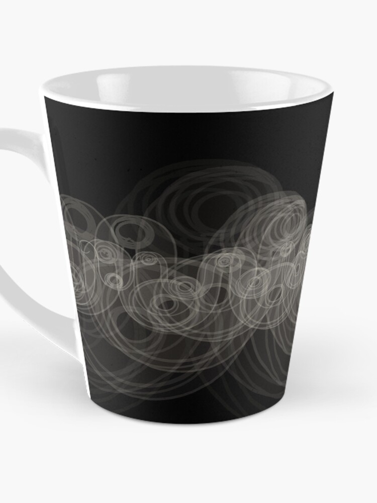Thumbnail 3 of 4, Coffee Mug, Looping Ripples designed and sold by holstege.