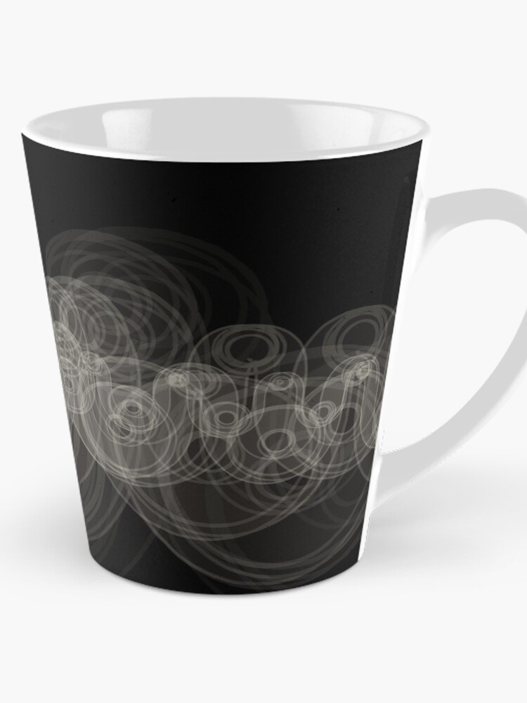 Thumbnail 1 of 4, Coffee Mug, Looping Ripples designed and sold by holstege.