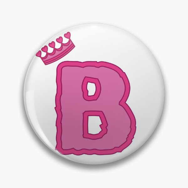 Artikelvorschau, Rosa Buchstabe B entworfen und verkauft von AFJ-Creative.