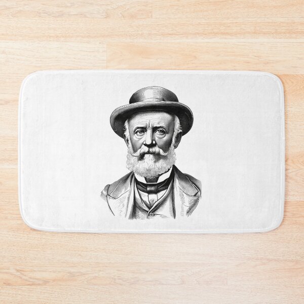 Item preview, Jules Verne Portrait designed and sold by NTGUILTY.