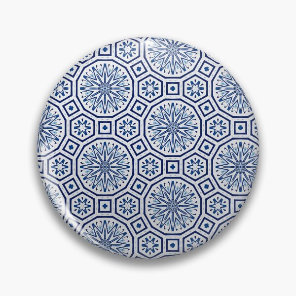 Item preview, Persian tiles,blue tiles,Moroccan,circles,geometric shapes  designed and sold by MariaMarinova.