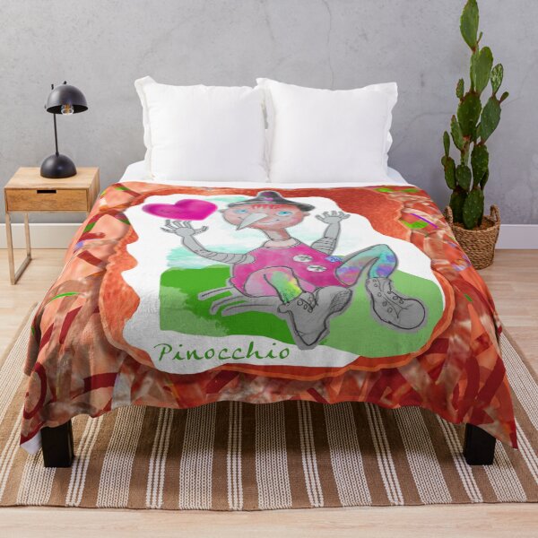 Item preview, Playing Wood PINOCCHIO with Love Heart (Original Drawing by ACCI) designed and sold by VanyssaGraphics.