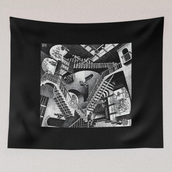 Item preview, M.C. Escher - Relativity  	 		 designed and sold by joehiwogt67.