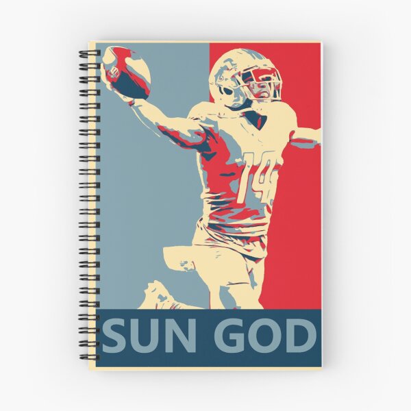 Item preview, Amon-Ra St. Brown Lions Sun God Campaign Poster designed and sold by VeldaWisozk.