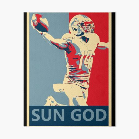 Amon-Ra St. Brown Lions Sun God Campaign | Poster