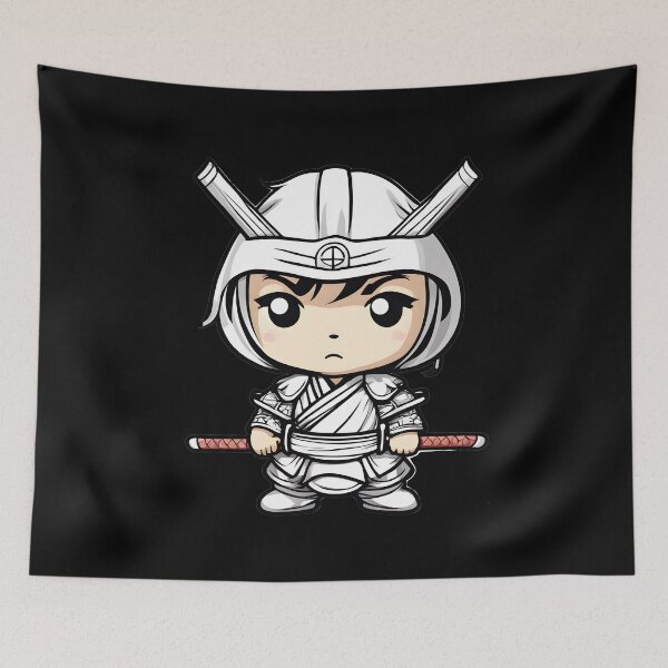 Item preview, Cute samurai designed and sold by Majkel & Majkel.
