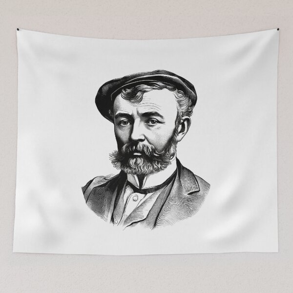 Item preview, Jules Gabriel Verne Portrait designed and sold by NTGUILTY.