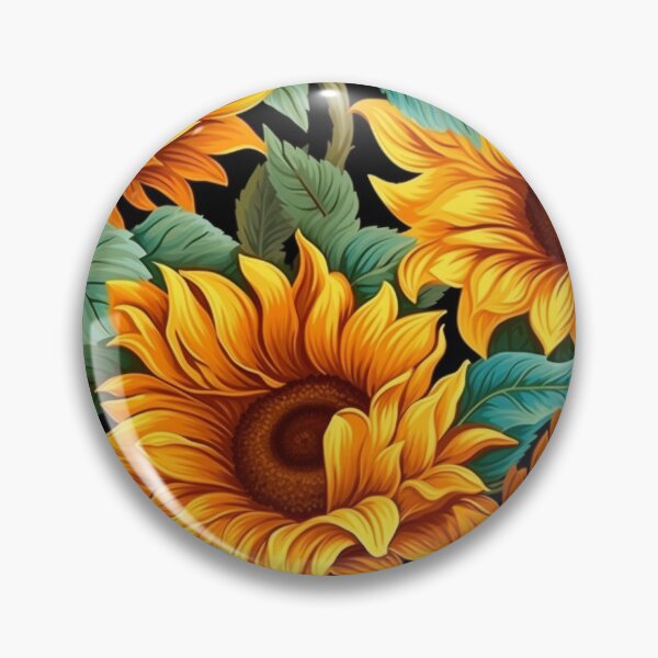 Item preview, Vintage Sunflower pattern designed and sold by Vindbult.