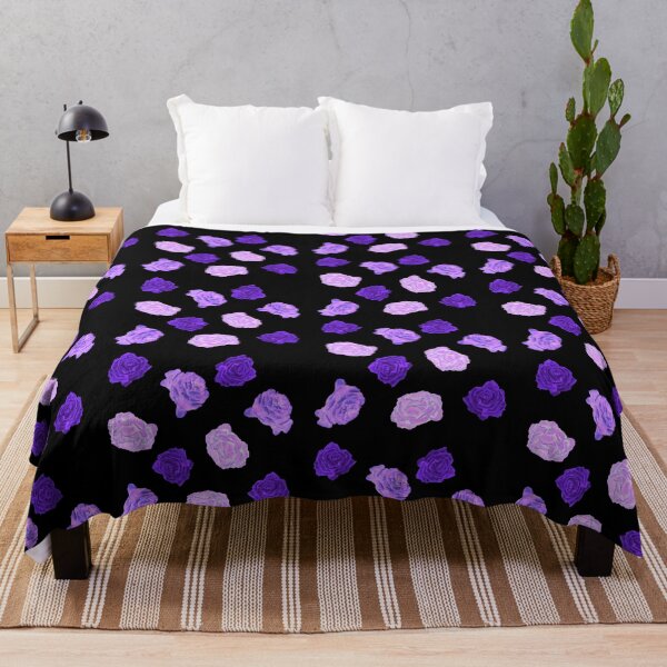 Item preview, Artistic purple roses on a dark background designed and sold by FlowerandDesing.