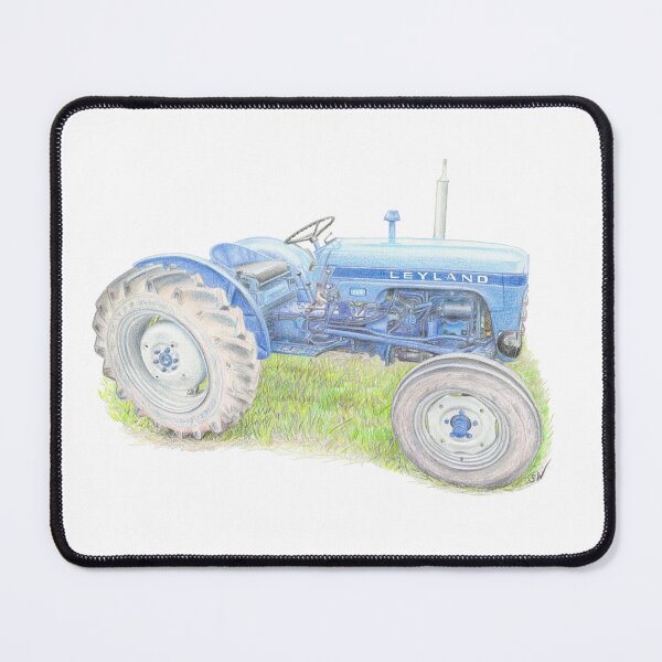 Item preview, Blue Classic Tractor designed and sold by SandraWarmerdam.