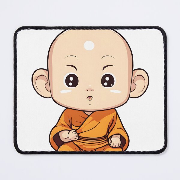 Item preview, Cute monk designed and sold by Majkel & Majkel.