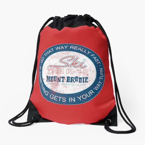 Brodie King: Go That Way Really Fast Drawstring Bag