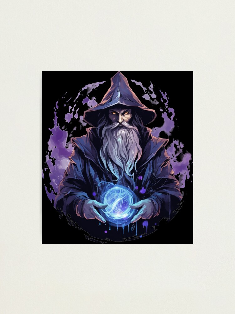 Dark and Darker Wizard - Fantasy Wizard - DnD Wizard