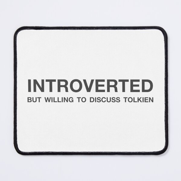 Item preview, Introverted But Tolkien designed and sold by Hamfast.