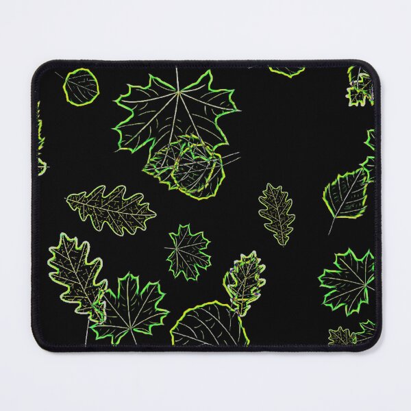 Item preview, Strange leaves on a dark background designed and sold by FlowerandDesing.
