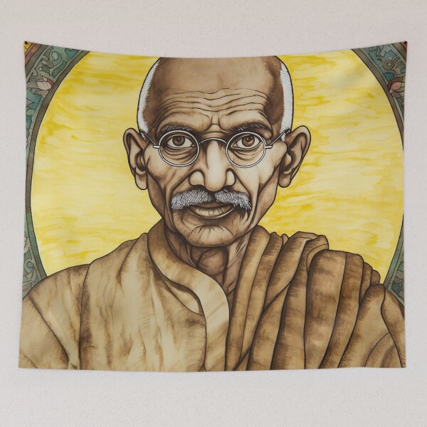 Item preview, Mahatma Gandhi designed and sold by ComicsFactory.