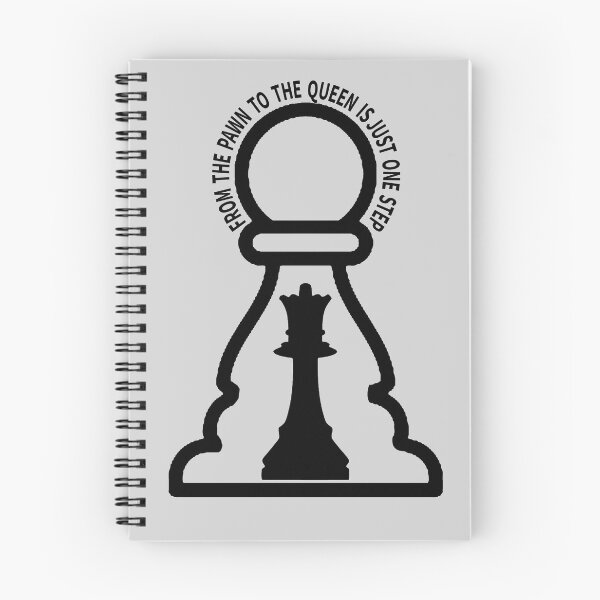 Item preview, From Pawn to Queen Just One Step, Motivation  designed and sold by Tamarage.
