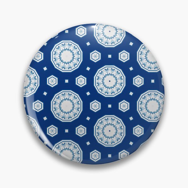 Item preview, Persian tiles,blue tiles,Moroccan,circles,geometric shapes  designed and sold by MariaMarinova.