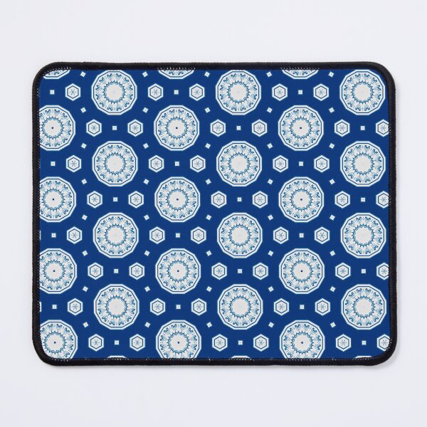 Item preview, Persian tiles,blue tiles,Moroccan,circles,geometric shapes designed and sold by MariaMarinova.