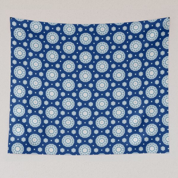 Item preview, Persian tiles,blue tiles,Moroccan,circles,geometric shapes  designed and sold by MariaMarinova.