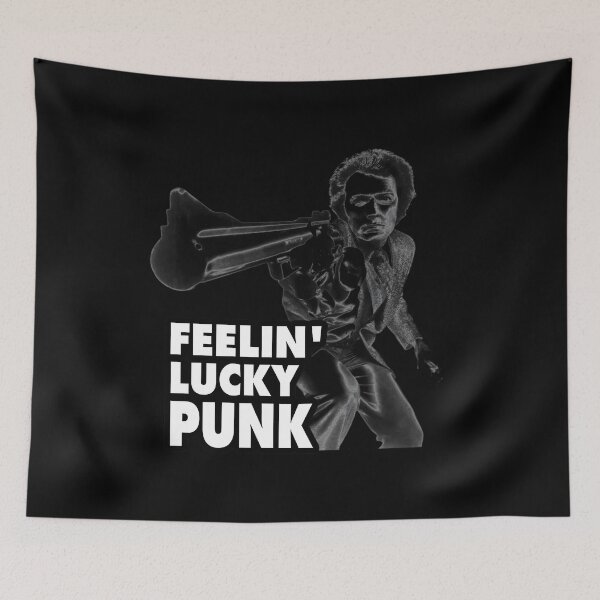 Artikelvorschau, Feelin' Lucky Punk Clint Eastwood Dirty Harry Film entworfen und verkauft von VerdantInk.