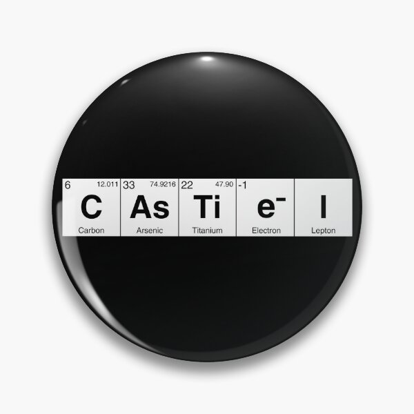 Item preview, Supernatural - Castiel Periodic Table Text designed and sold by humnoo.