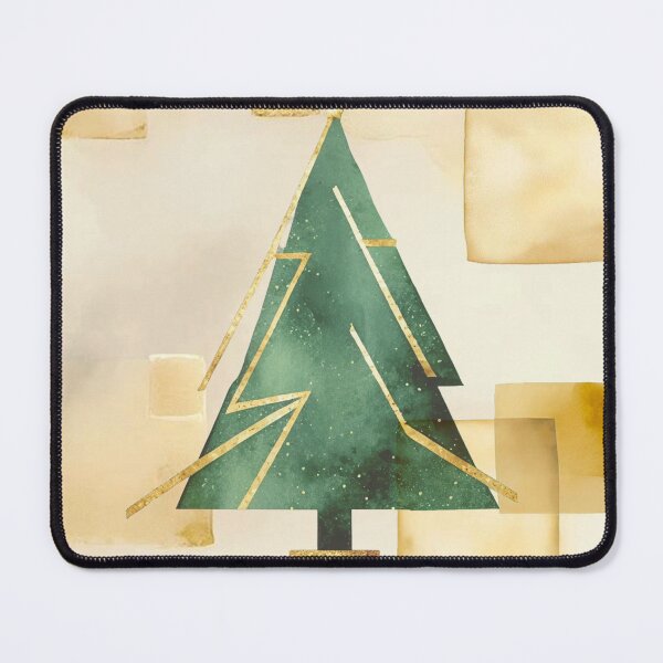 Item preview, Christmas Tree in Green & Gold designed and sold by Zing66.