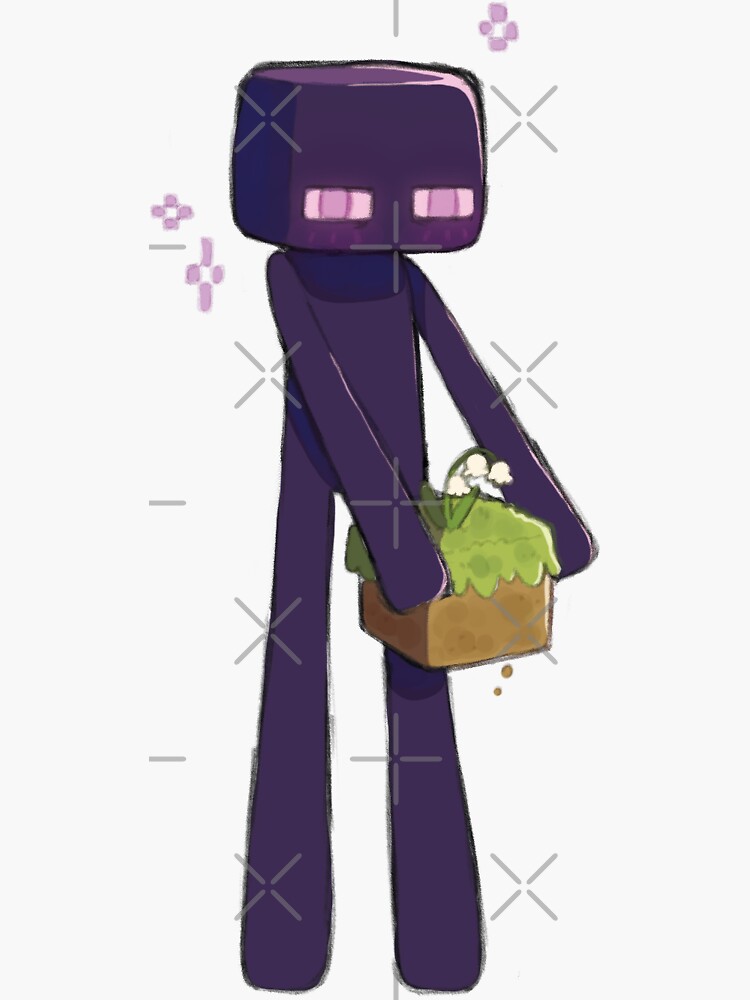 Minecraft enderman fanart