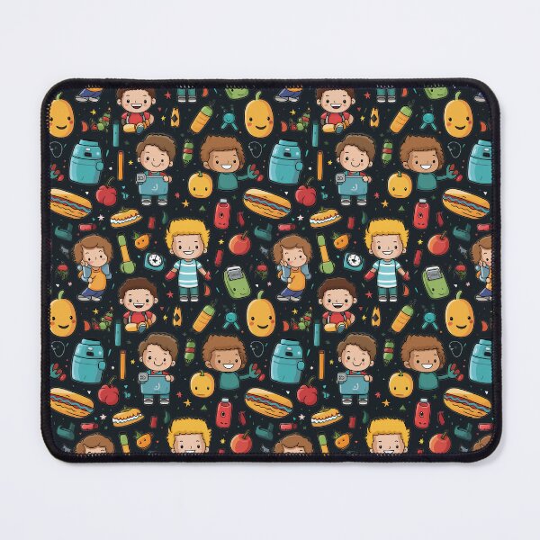 Item preview, Delightful Cute Sticker collection seamless designed and sold by Piyakan.