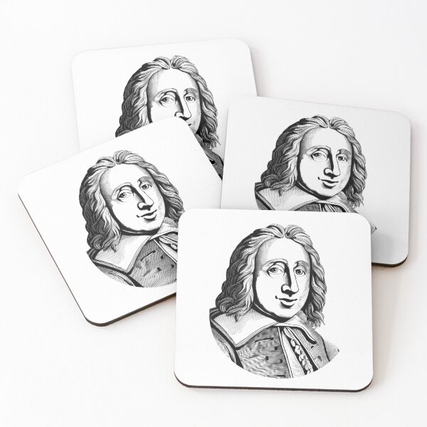 Item preview, Portrait of Blaise Pascal designed and sold by NTGUILTY.