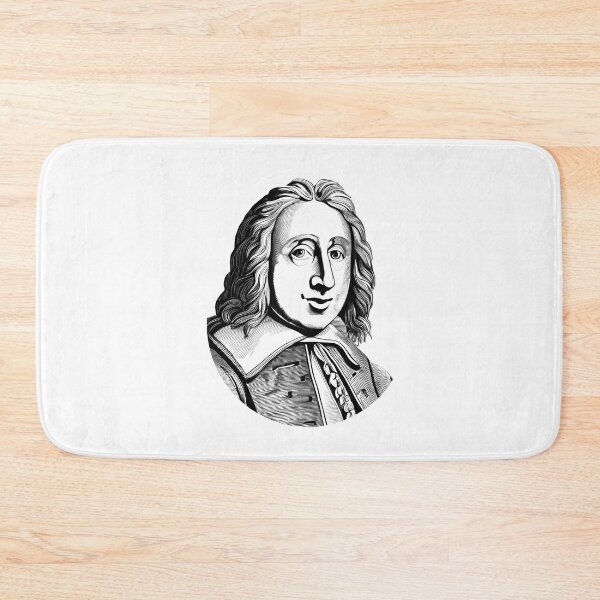 Item preview, Portrait of Blaise Pascal designed and sold by NTGUILTY.