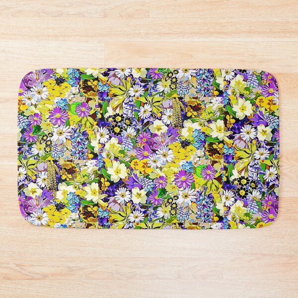 Item preview, Painted sea of ​​flowers designed and sold by FlowerandDesing.