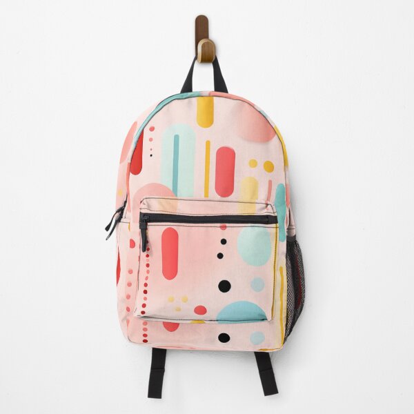 Item preview, Abstract Pastels Elongated Shapes and Confetti Dots Graphic designed and sold by tronictees.