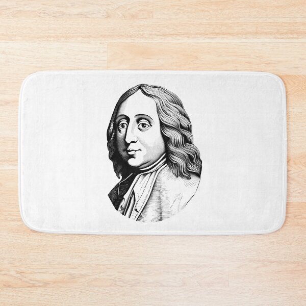 Item preview, Blaise Pascal Portrait designed and sold by NTGUILTY.