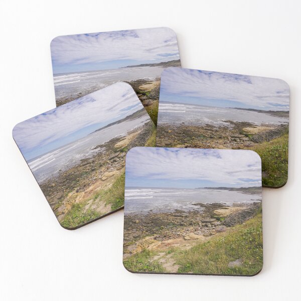 Item preview, View of Cornelain Bay from the northern end looking south towards Filey Brigg in the distance.  designed and sold by MichaelBShannon.