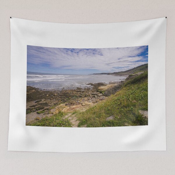 Item preview, View of Cornelain Bay from the northern end looking south towards Filey Brigg in the distance.  designed and sold by MichaelBShannon.
