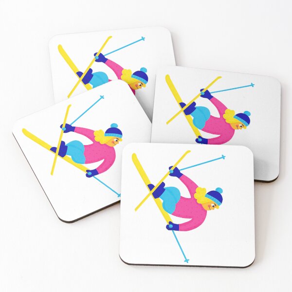 Item preview, Woman Skier designed and sold by HelenMunch.