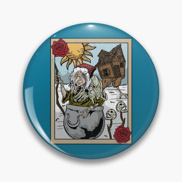 Item preview, Baba Yaga - Witch Witchcraft Spells Tarot Card designed and sold by VivaClausens.