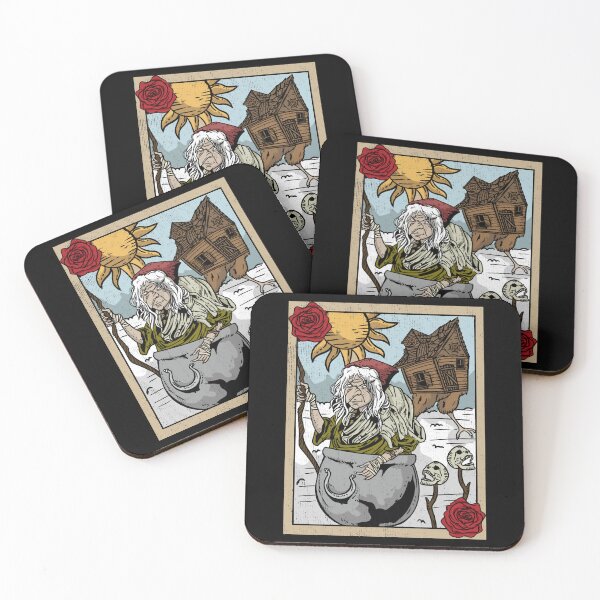 Item preview, Baba Yaga - Witch Witchcraft Spells Tarot Card designed and sold by VivaClausens.