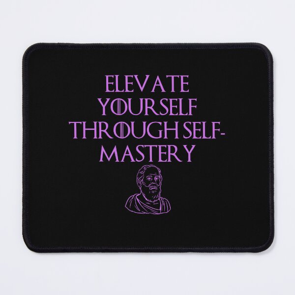 Item preview, Self-mastery, Philosophic Quote Design designed and sold by OurPhilosophy.