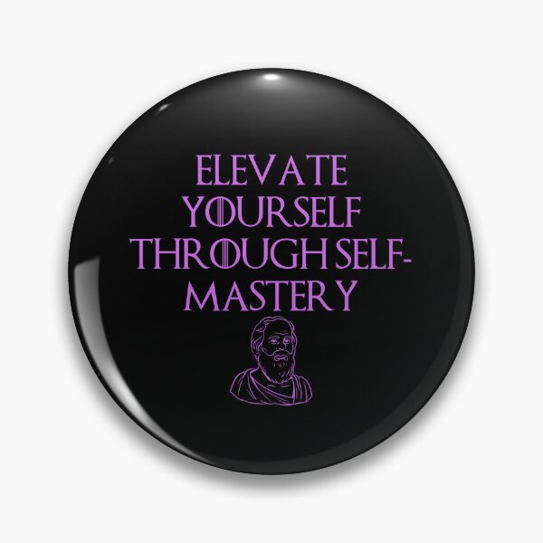 Item preview, Self-mastery, Philosophic Quote Design designed and sold by OurPhilosophy.
