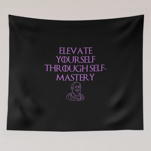 Item preview, Self-mastery, Philosophic Quote Design designed and sold by OurPhilosophy.