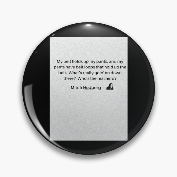 Item preview, Mitch Hedberg - Belt Tri-blend designed and sold by DeadraVaca.
