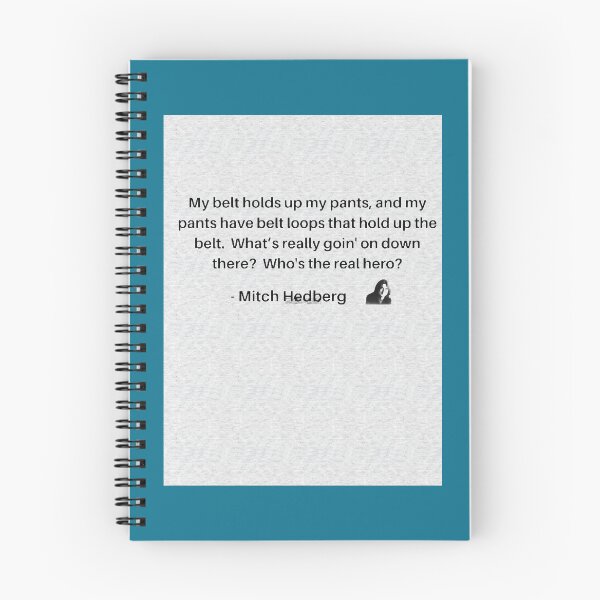 Item preview, Mitch Hedberg - Belt Tri-blend designed and sold by DeadraVaca.