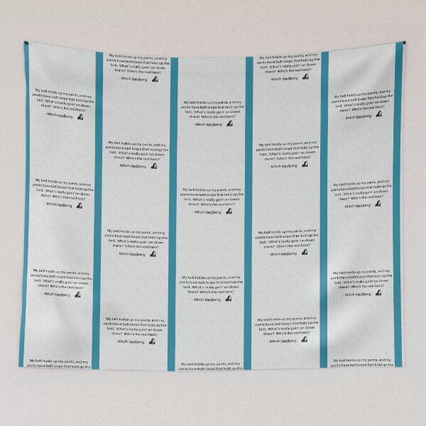 Item preview, Mitch Hedberg - Belt Tri-blend designed and sold by DeadraVaca.