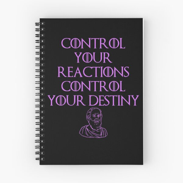 Item preview, Control Your Destiny, Stoic Quote Design designed and sold by OurPhilosophy.
