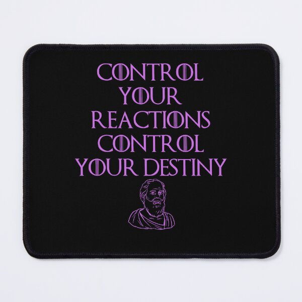 Item preview, Control Your Destiny, Stoic Quote Design designed and sold by OurPhilosophy.