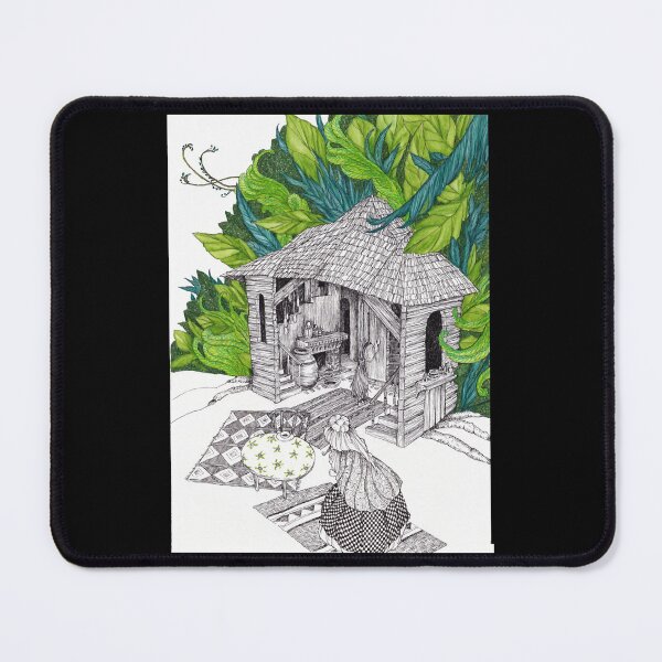 Item preview, baba yaga and house designed and sold by VivaClausens.