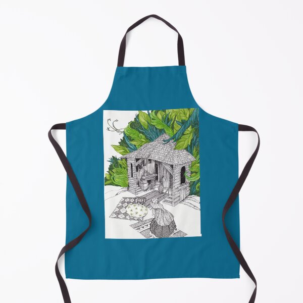 Item preview, baba yaga and house designed and sold by VivaClausens.